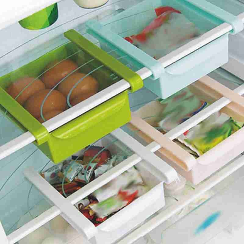 Eco-Friendly Multifunction Kitchen Refrigerator Storage Rack - Image 1