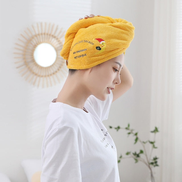 Magic Quick Women Hair Drying Towel - Image 3