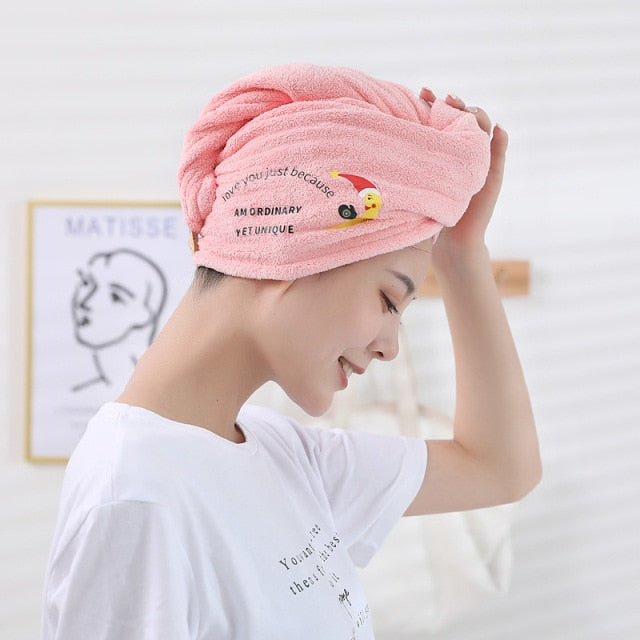 Magic Quick Women Hair Drying Towel - Image 7