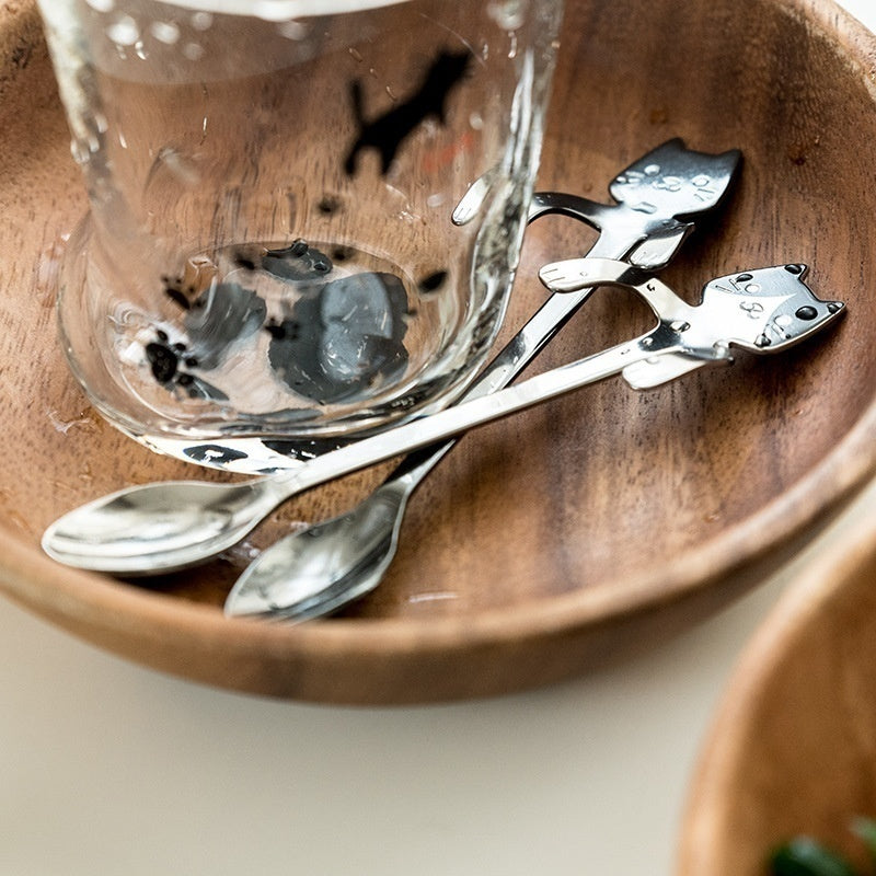 Cute Cat Long Handle Tea Spoon - Image 3
