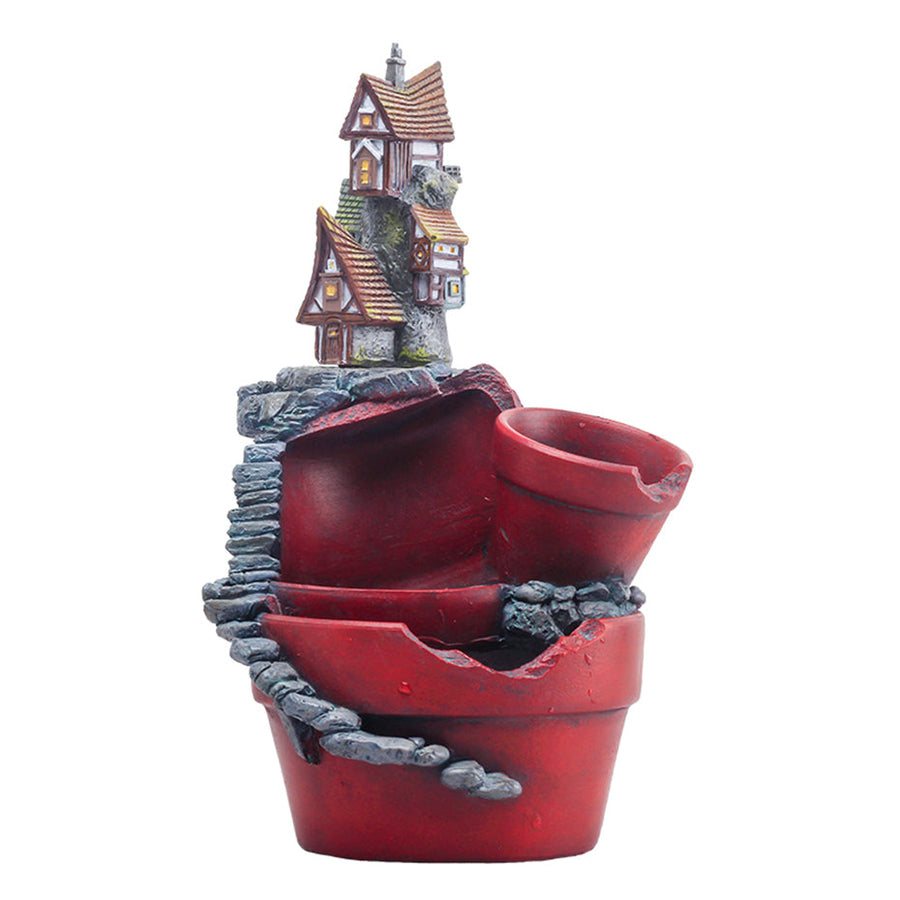 Fairy Garden House Creative Resin Flowerpot - Image 4