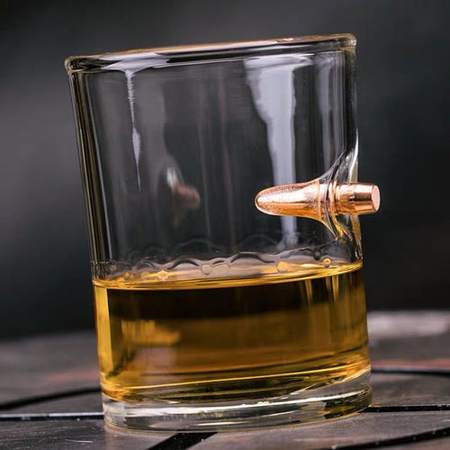 Creative Bullet Whisky Glass - Image 0