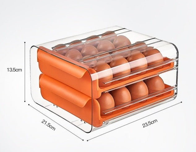Smart Large Capacity Stackable Egg Storage Box - Image 4
