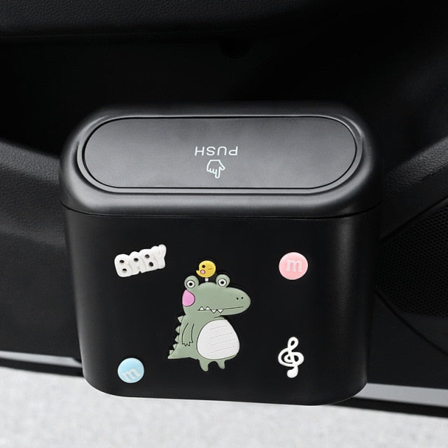 Cute Cartoon Car Door Trash Can - Image 7