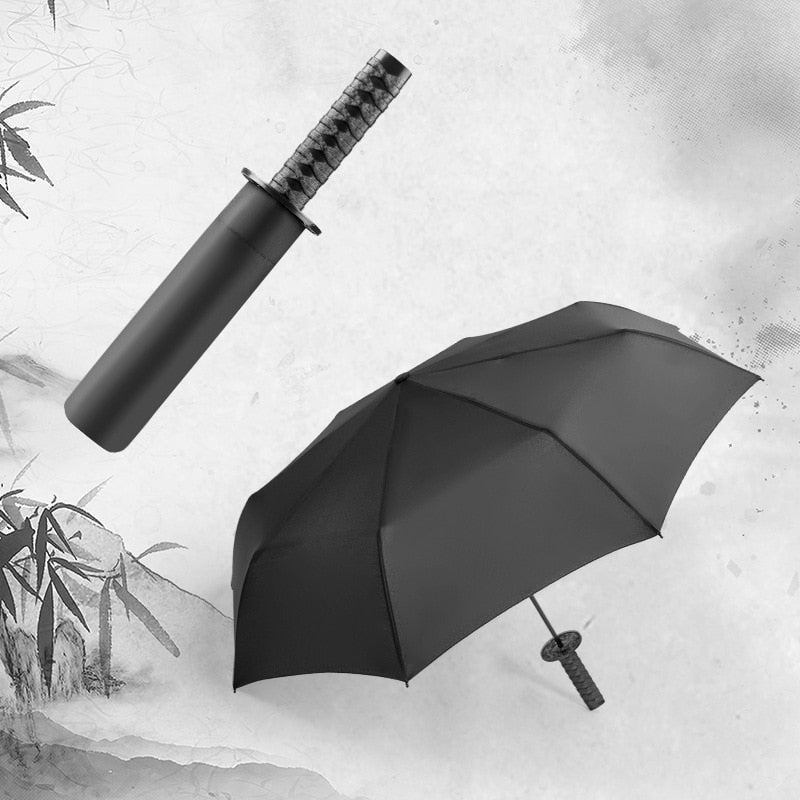 Japanese Katana Samurai Handle Umbrella - Image 2