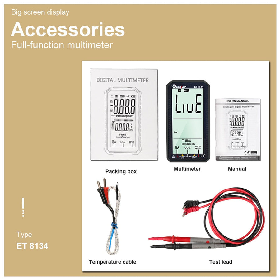 Digital LCD Screen Portable Voltage Tester - Image 3