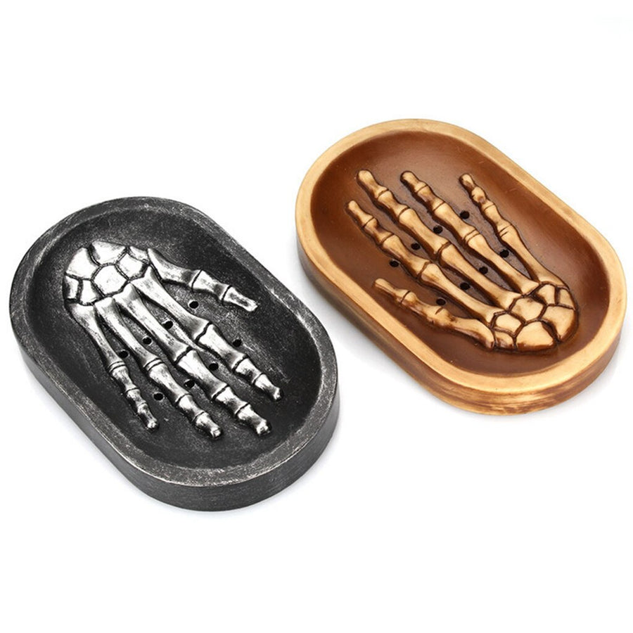 Gothic Skull Hand Soap Holder - Image 2