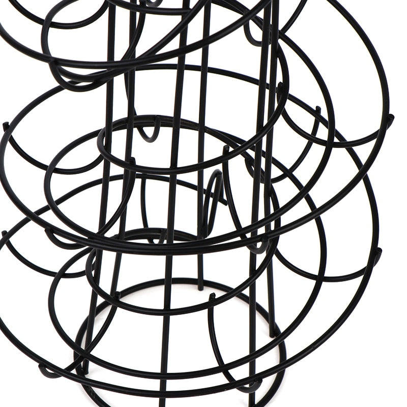 Creative Spiral Egg Dispenser Storage Rack - Image 5