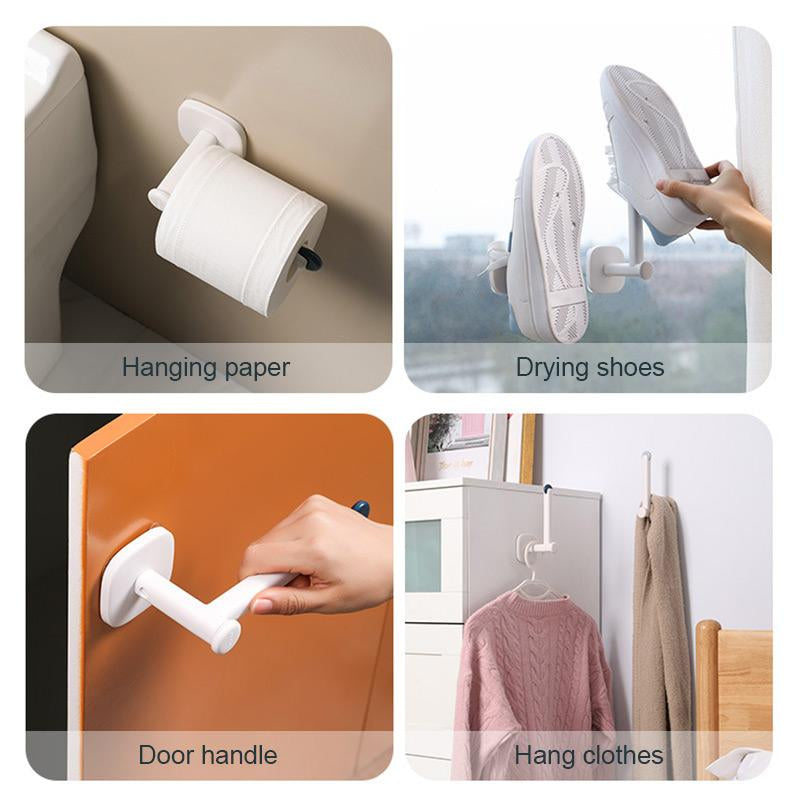 Telescopic L Shaped Sticky Wall Hook - Image 1