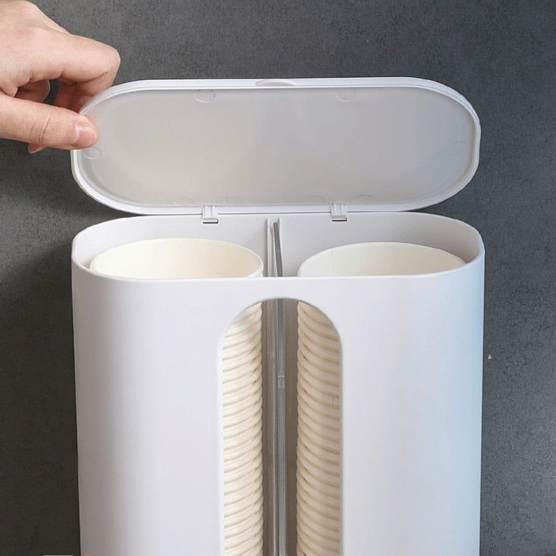 Wall Mounted Automatic Paper Cup Dispenser - Image 1