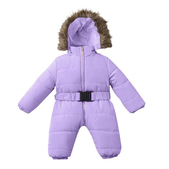 Warm Long Sleeve Hooded Baby Coat - Image 15