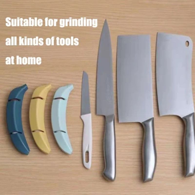 Banana Shape Creative Knife Sharpener Tool - Image 3