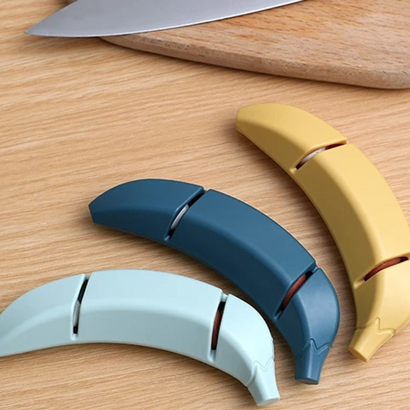 Banana Shape Creative Knife Sharpener Tool - Image 7