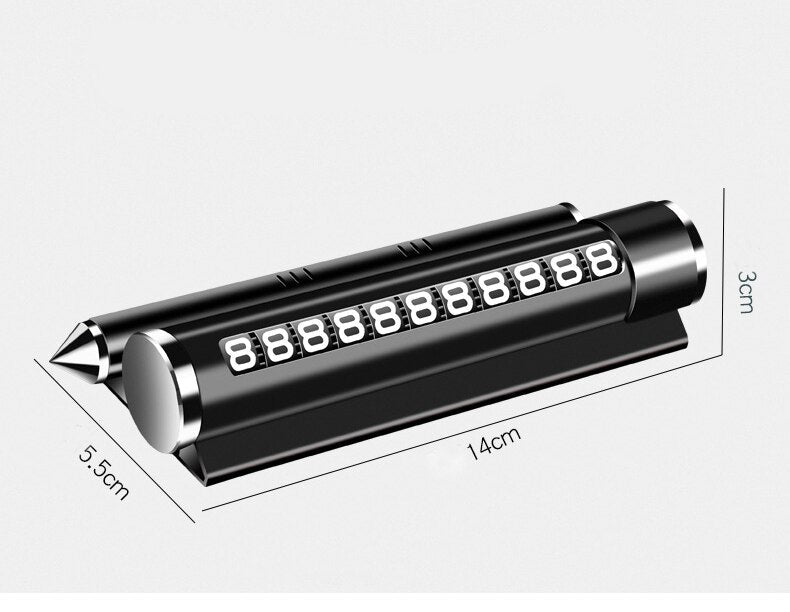 4in1 Safety Hammer Car Aromatherapy Phone Holder - Image 9