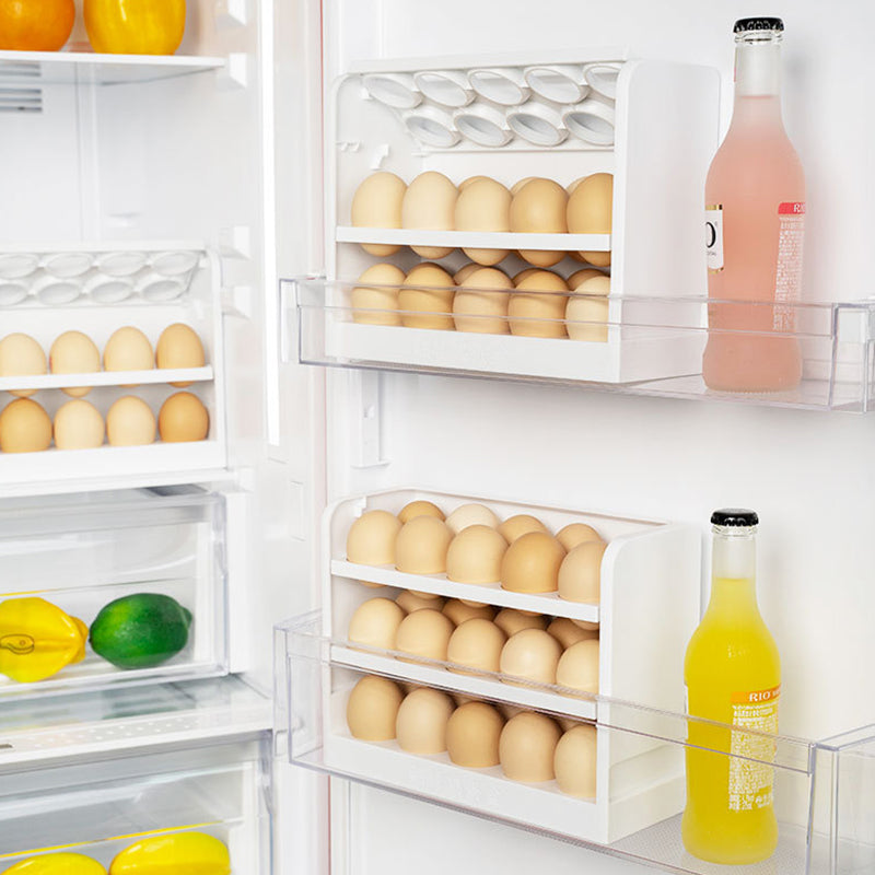 Multi-Layer Practical Egg Fridge Organizer Box - Image 1