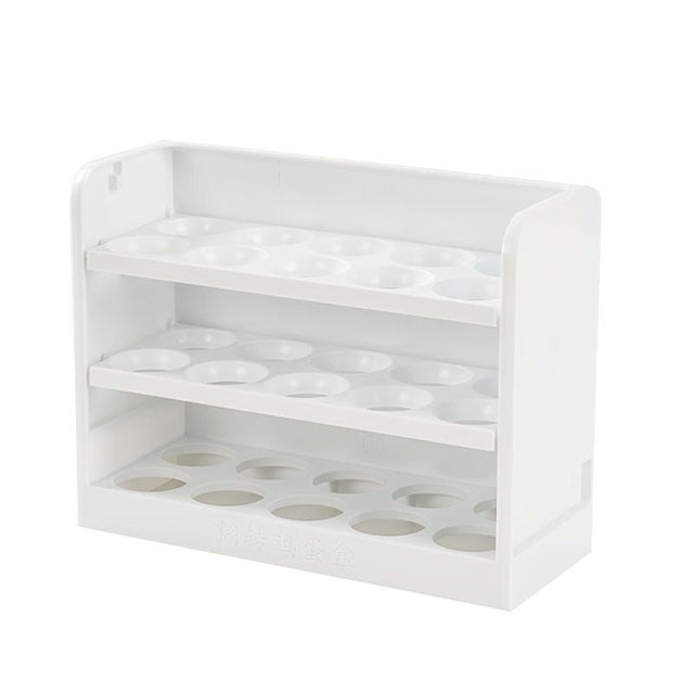 Multi-Layer Practical Egg Fridge Organizer Box - Image 5
