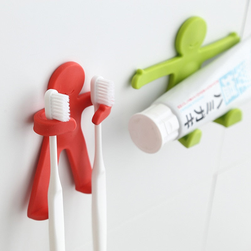 Creative Human Figure Wall Phone Holder Hook - Image 1