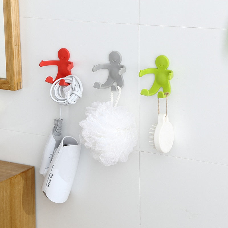 Creative Human Figure Wall Phone Holder Hook - Image 2
