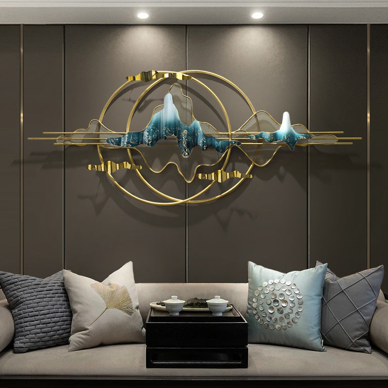 3D Aesthetic Landscape Luxury Wall Light Decor - Image 0
