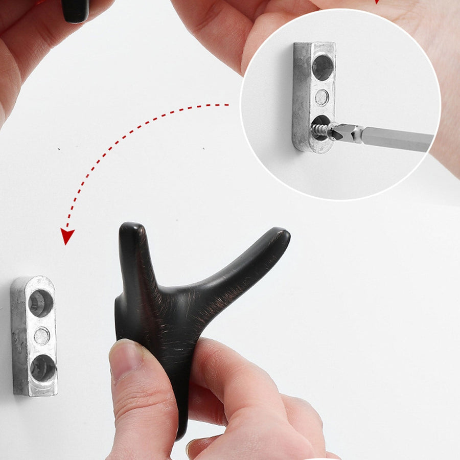 Nordic Bull Head Wall Hooks - Image 8