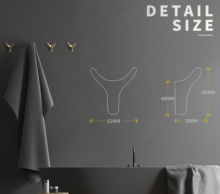 Nordic Bull Head Wall Hooks - Image 10