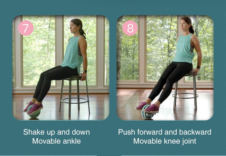 Self-Retracting Home Fitness Abdominal Wheel Roller - Image 14