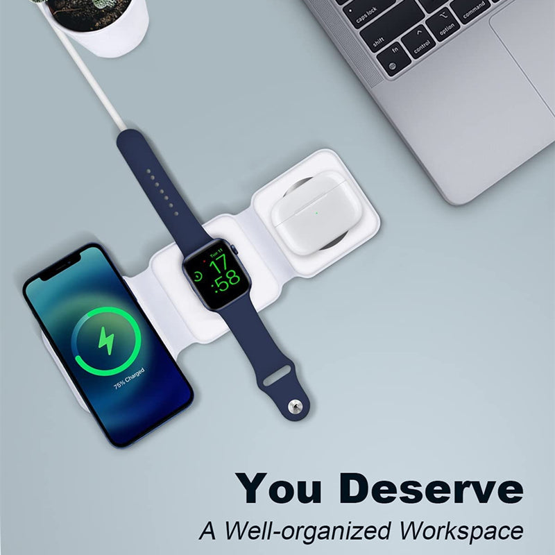 3in1 Foldable Wireless Charging Pad - Image 5