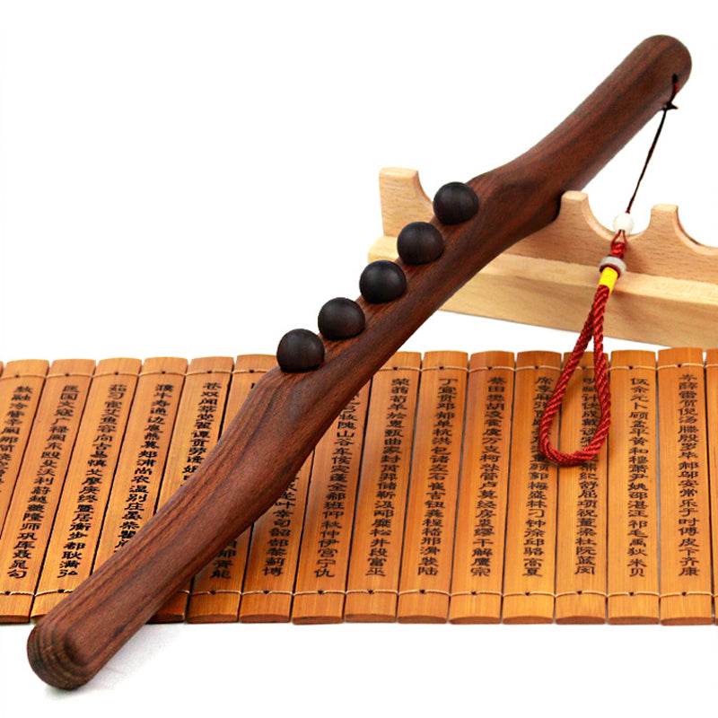 Wooden Gua Sha Neck Shoulder Back Massager - Image 1
