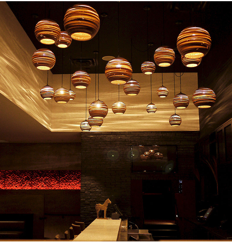 Rural Style Retro Indoor Pendant Lamp - Image 1