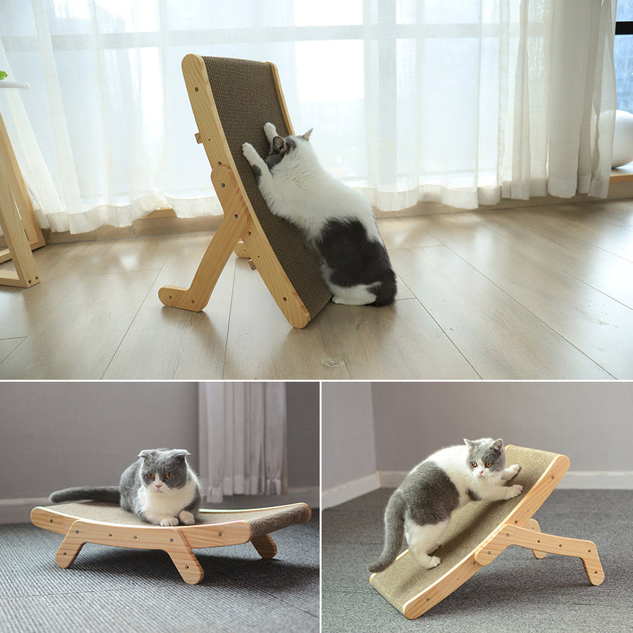 Interactive Cat Scratcher Bed Lounge - Image 1