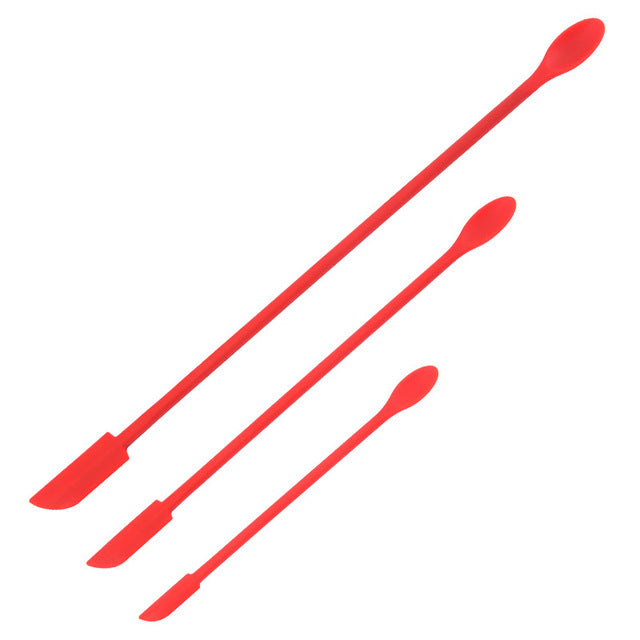 Flexible Long Handle Bottle Scraper Spoon Set - Image 8
