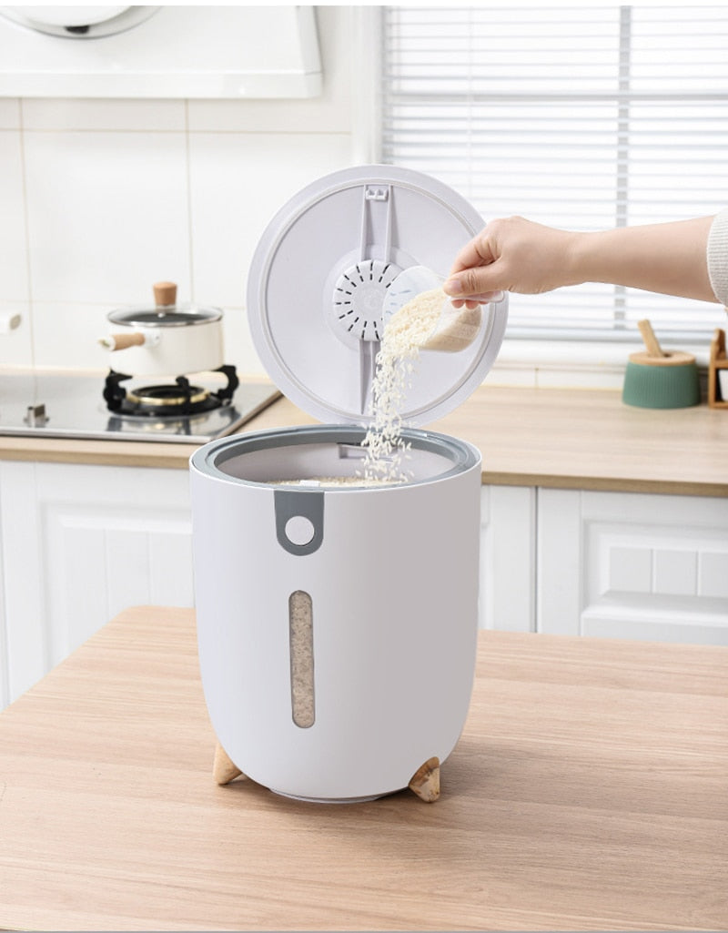 Large Capacity Moisture-Proof Rice Storage Container - Image 6