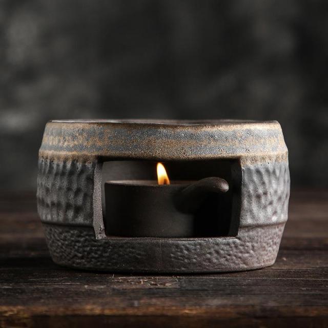 Vintage Art Ceramic Teapot Warmer Holder - Image 3