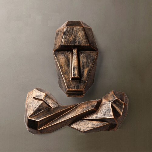 3D Modern Creative Character Wall Decor - Image 0