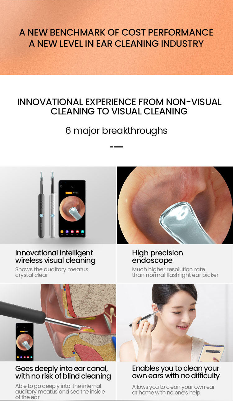 Wireless Smart Mini Ear Cleaner Camera - Image 8