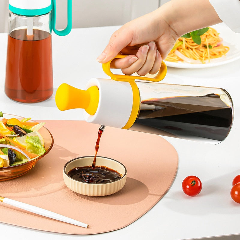 2in1 Easy Oil Dispenser Brush Bottle - Image 1
