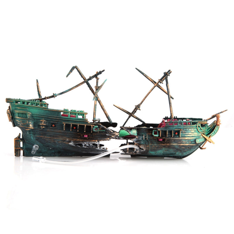 Large Shipwreck Aquarium Decoration - Image 3