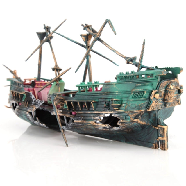 Large Shipwreck Aquarium Decoration - Image 2