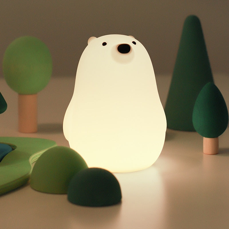 Cute Cartoon Squeezable Atmosphere Night Light - Image 2