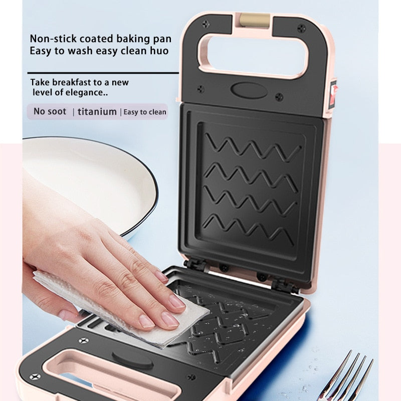 Electric Sandwich Toaster Waffle Maker - Image 5