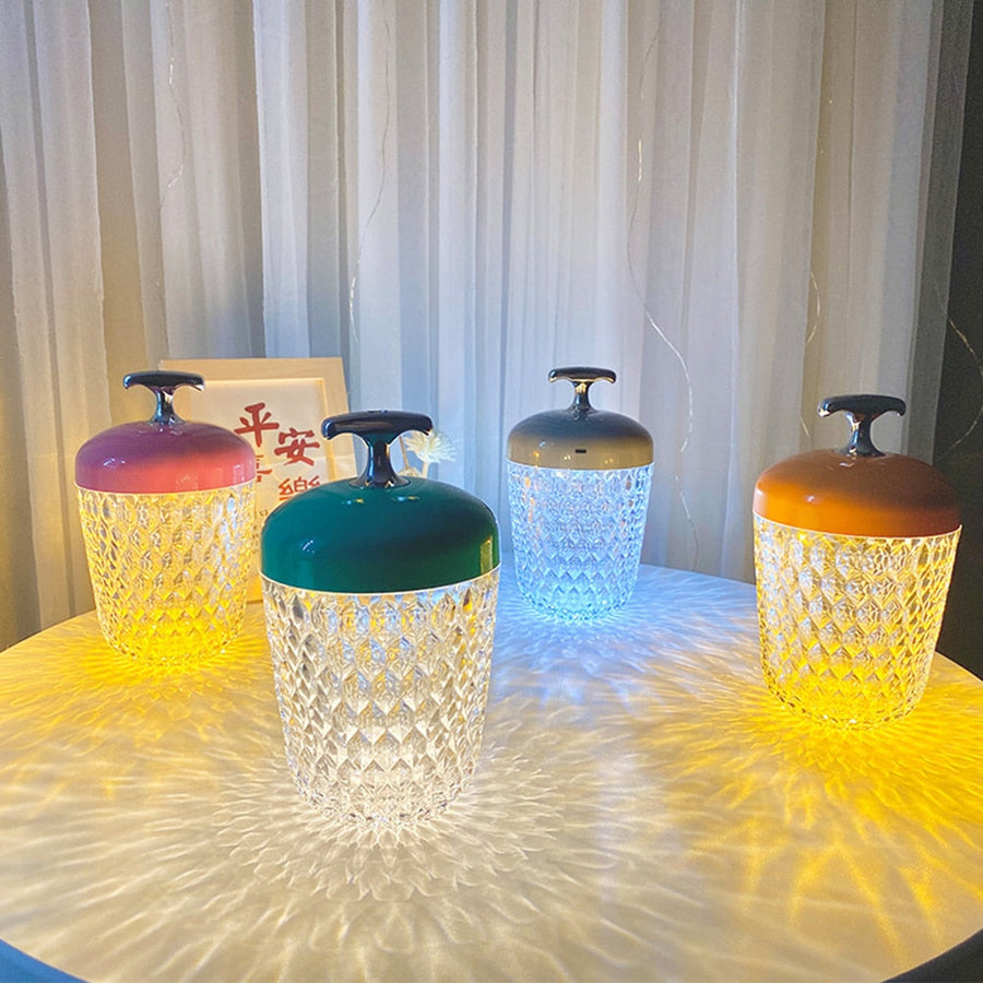 Nordic Elegant Atmosphere Crystal Table Lamp - Image 0