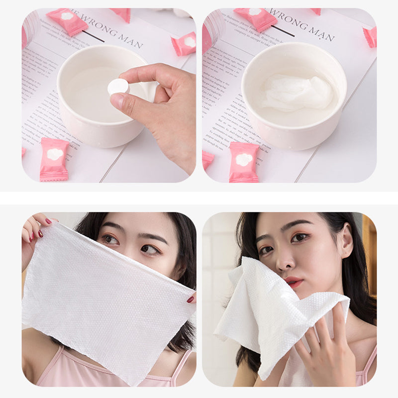 Magic Disposable Travel Towel Tablet Set - Image 2