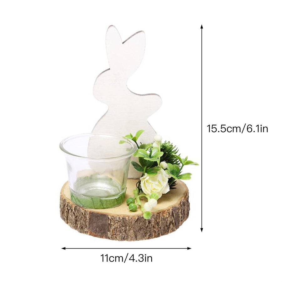 Easter Bunny Nordic Candle Holder Rabbit - Image 7