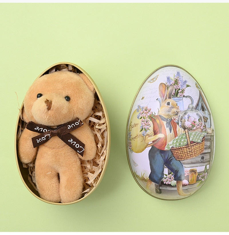 Mini Easter Egg Rabbit Gift Box - Image 1