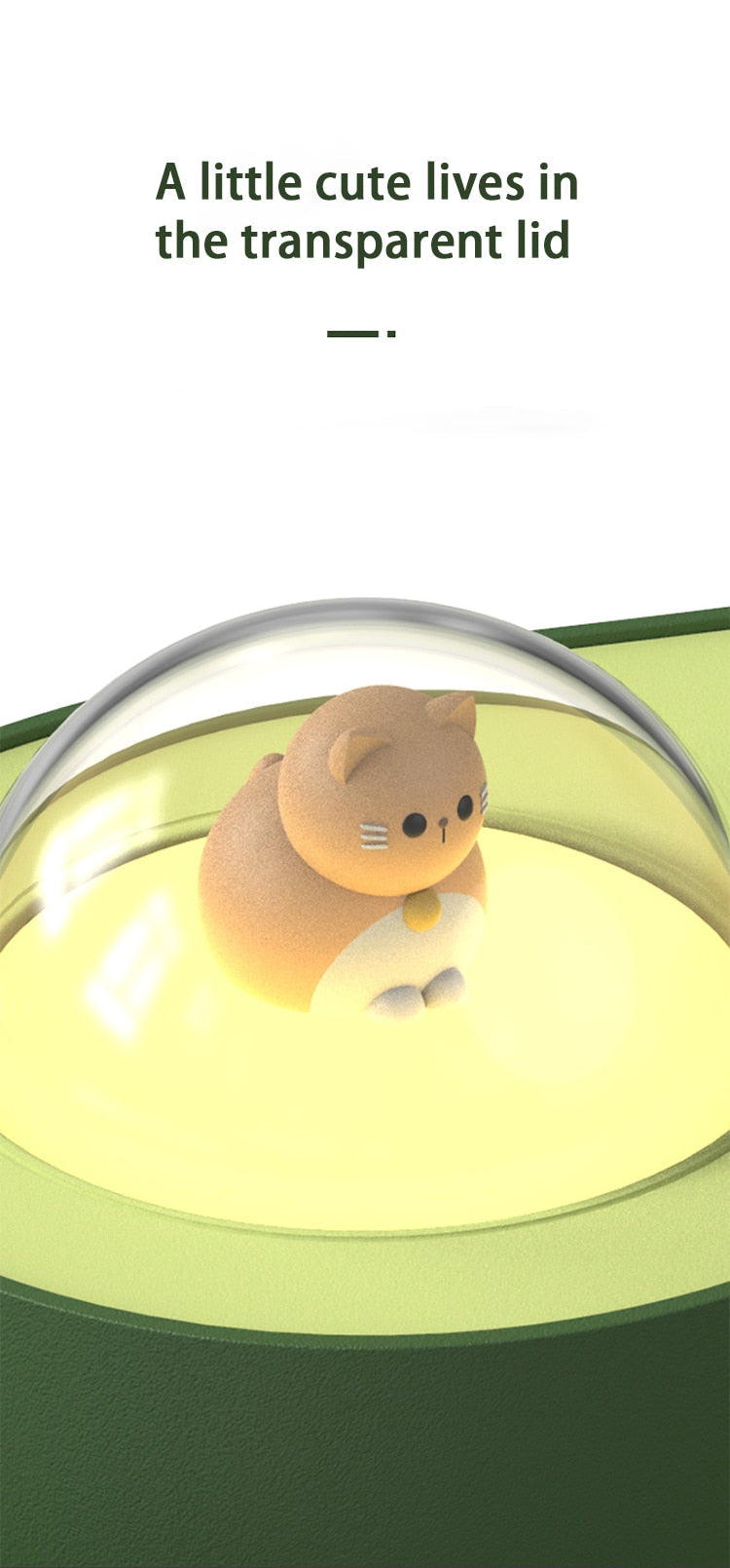 Cute Avocado Humidifier Night Lamp - Image 7