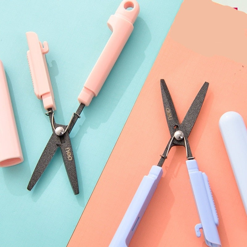 Foldable Mini Safe Paper Cutter Scissor - Image 5