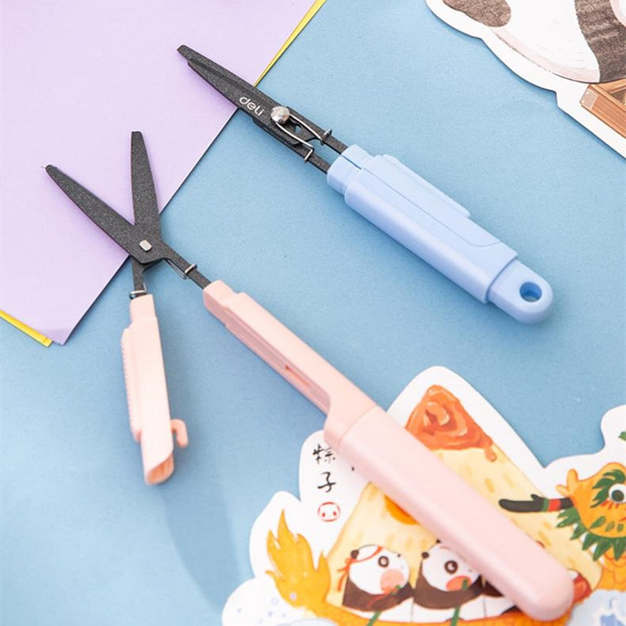 Foldable Mini Safe Paper Cutter Scissor - Image 0