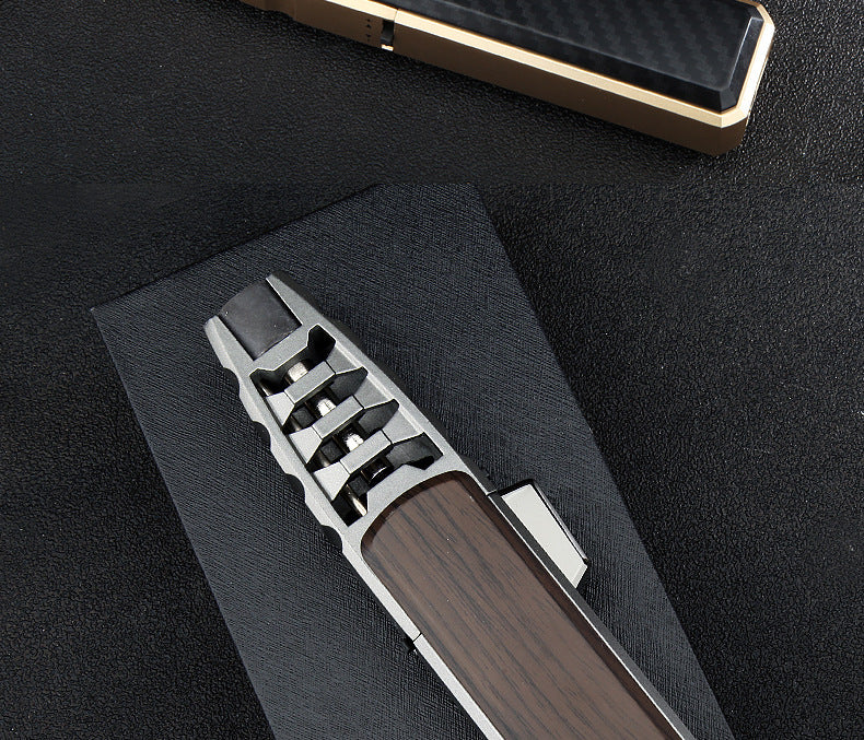 Outdoor Windproof Jet Powerful Turbine Lighter - Image 4