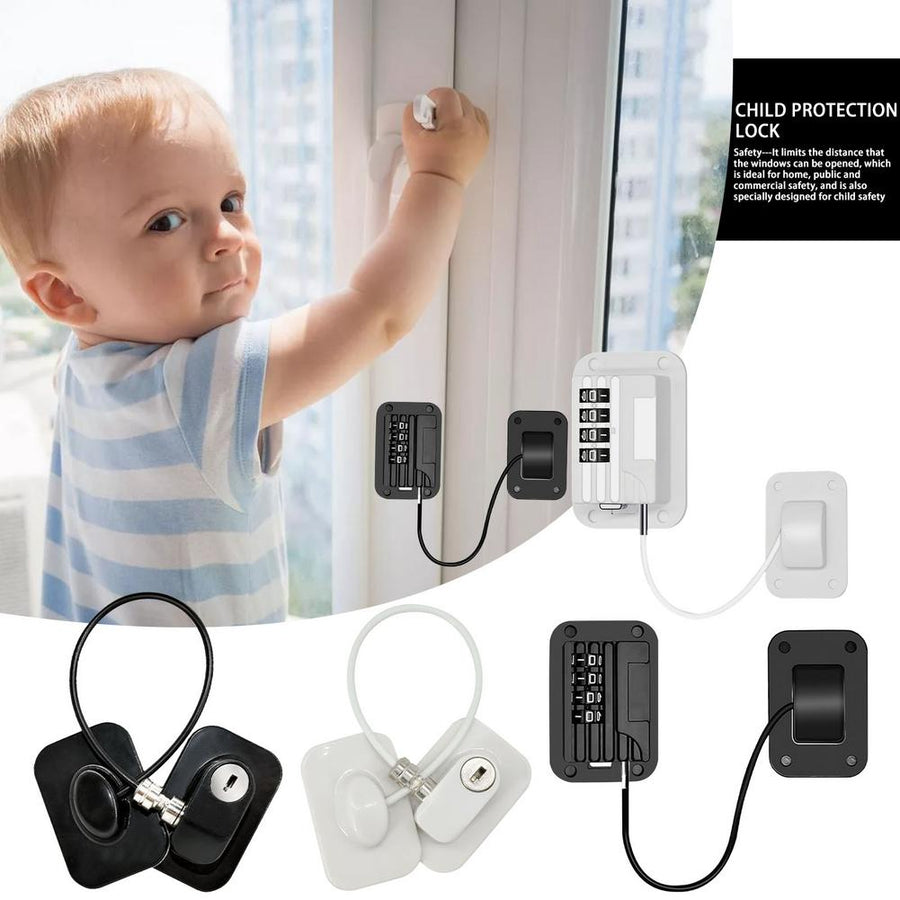 Kids Safety Sticky Window Cabinet Lock - Image 2
