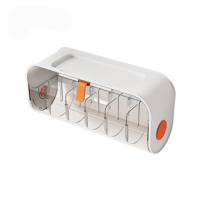 Punch-Free Wall Clothes Organizer Storage Box - Image 7